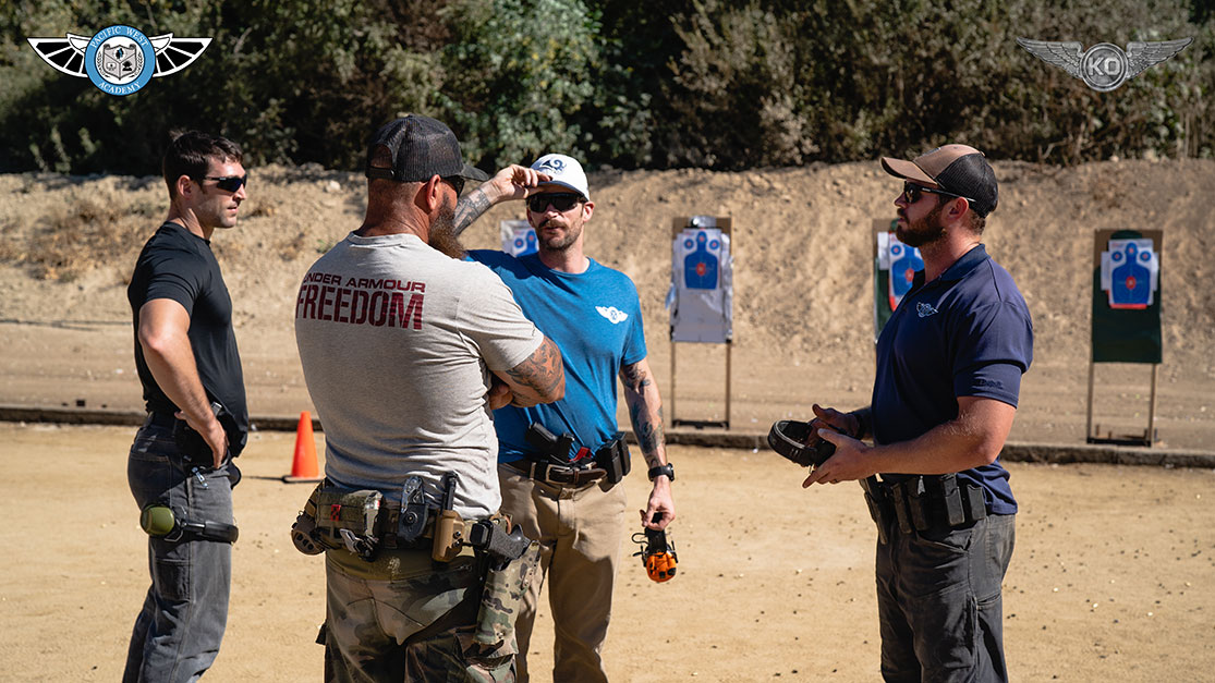 How does firearms training factor into executive protection training?